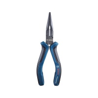 Длинногубцы 160 мм, CRV, металл черный, "Professional" MX 12257