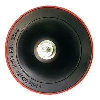 Тарелка опорная 3x125 мм для УШМ, с липучкой, с цилиндрическим хвостовиком (2683) оптом