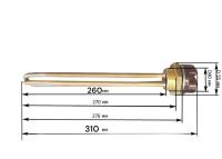 ТЭН Ariston + термостат, 1200 ВТ оптом