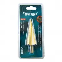 Сверло ступенчатое по металлу 4-32мм, "БРИГАДИР"